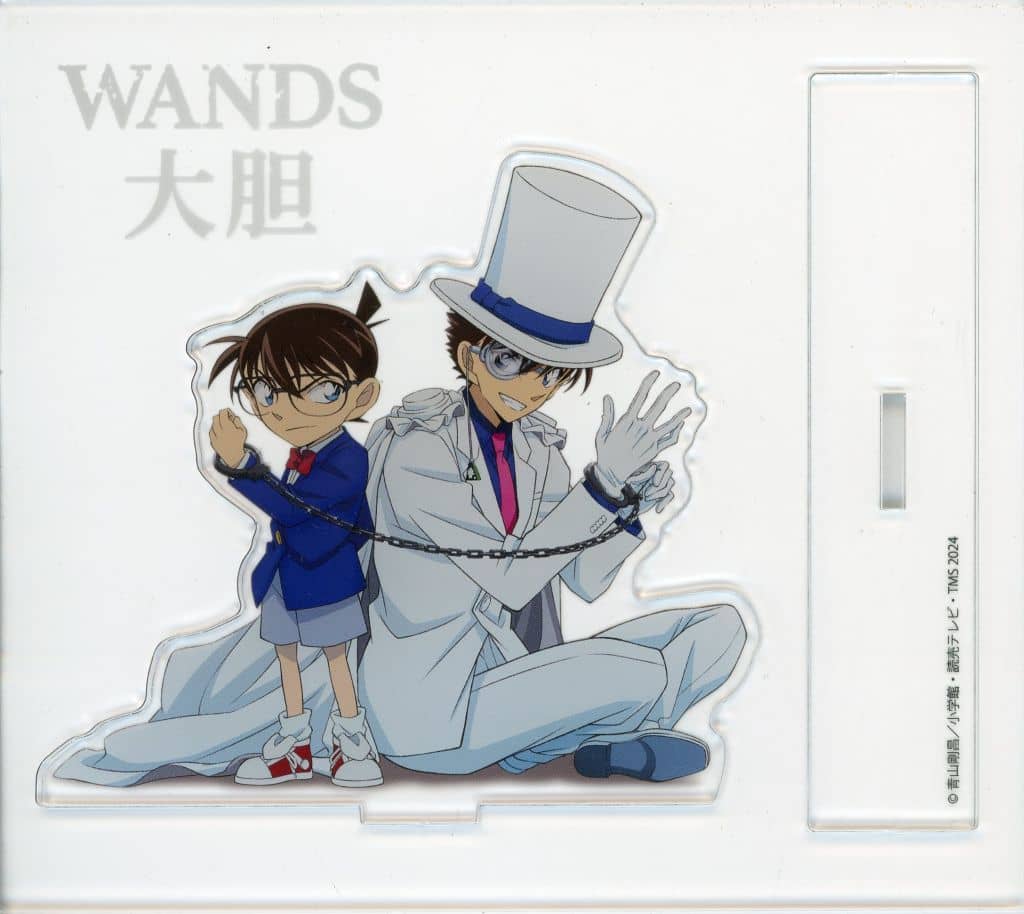 Conan Edogawa Kid the Phantom Thief Detective Conan vs. Kid the Phantom Thief Acrylic Stand CD WANDS / Bold Complete Limited Production Detective Conan Edition: Bundled Bonus Acrylic Stand [USED]