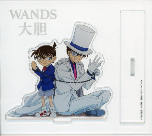 Conan Edogawa Kid the Phantom Thief Detective Conan vs. Kid the Phantom Thief Acrylic Stand CD WANDS / Bold Complete Limited Production Detective Conan Edition: Bundled Bonus Acrylic Stand [USED]