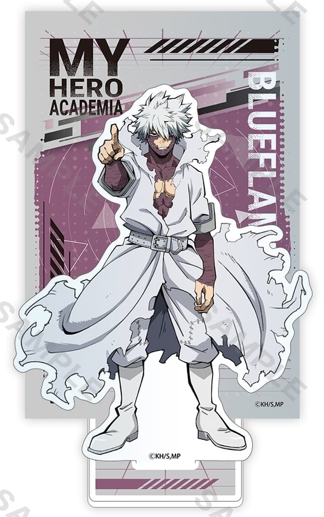 My Hero Academia Dabi Acrylic Stand with Background Season 7 New Visual Acrylic Stands [USED]