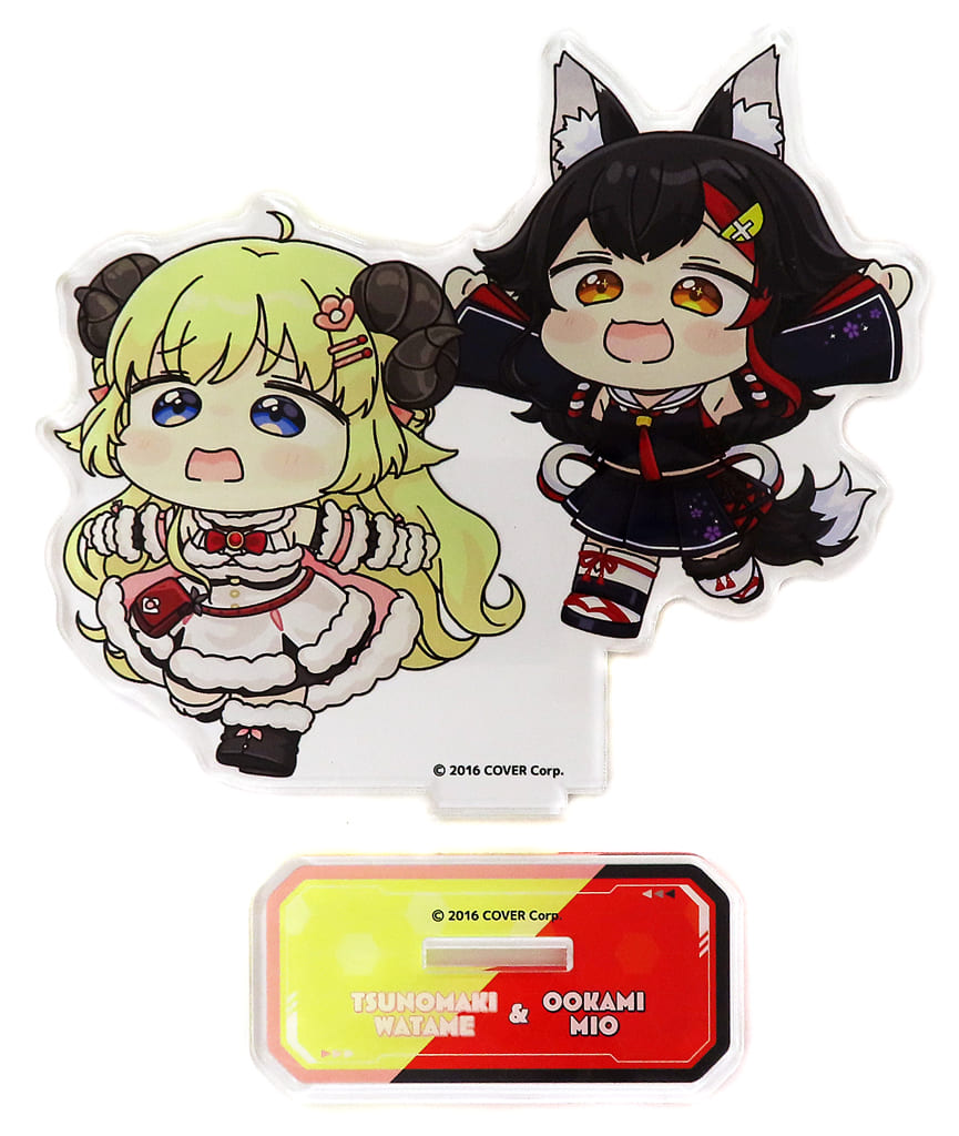 Tsunomaki Watame Ookami Mio VTuber Hololive Acrylic Stand Hologura Acrylic Stands [USED]