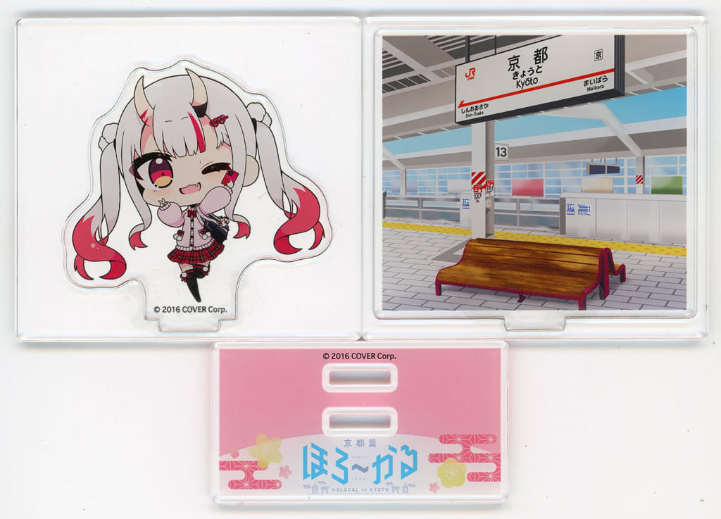 Nakiri Ayame VTuber Hololive Diorama Acrylic Stand Holocal Kyoto Edition Exclusive Acrylic Stands [USED]