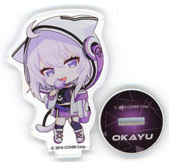 Nekomata Okayu VTuber Hololive Ataritsuki Random Kuji Chibi Chara Acrylic Stand hololive GAMERS Fes. Super Hyper Gamers Exclusive Acrylic Stands [USED]