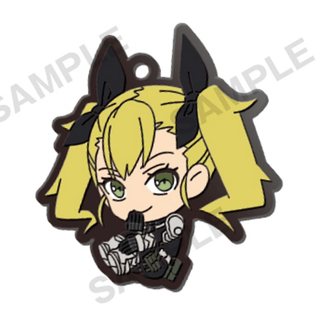 Kikoru Shinomiya Kaiju No. 8 Korokore! Capsule Rubber Strap Key Chain [USED]
