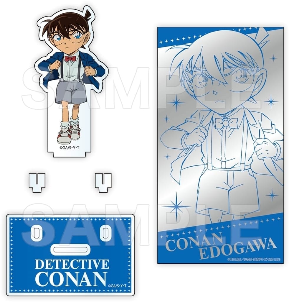 Conan Edogawa Metal Detective Conan Diorama Style Acrylic Stand Acrylic Stand [USED]