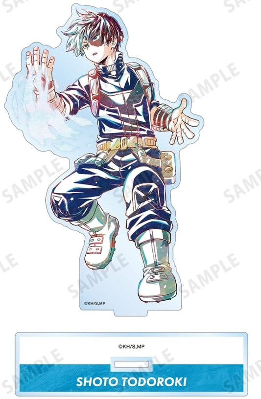 My Hero Academia Shoto Todoroki Ani-Art Part 6 Big Acrylic Stand Ver.A Acrylic Stands [USED]