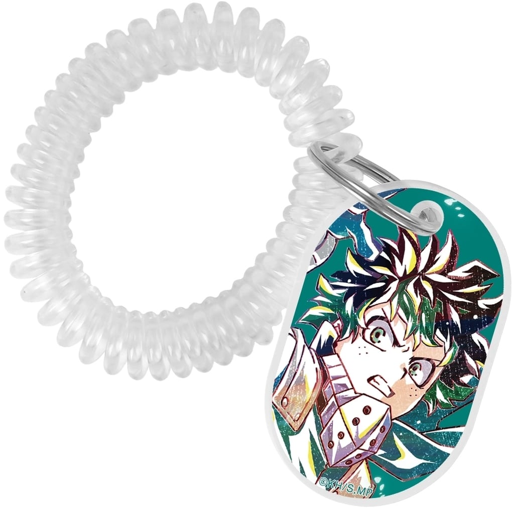 My Hero Academia Izuku Midoriya Ani-Art Part 6 Locker Key Style Acrylic Keychain Keychains [USED]
