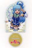 Aqua KonoSuba: God's Blessing on This Wonderful World! 3 Clear Key Chain with Stand EX Key Chain [USED]