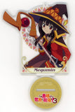 Megumin KonoSuba: God's Blessing on This Wonderful World! 3 Clear Key Chain with Stand EX Key Chain [USED]