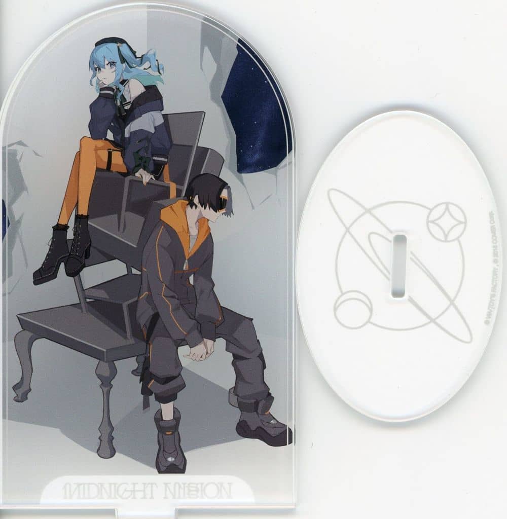 Hoshimachi Suisei Taku Type-B: Balance VTuber Hololive MGO Acrylic Stand Midnight Grand Orchestra Exhibition MIDNIGHT MISSION Exclusive Acrylic Stands [USED]