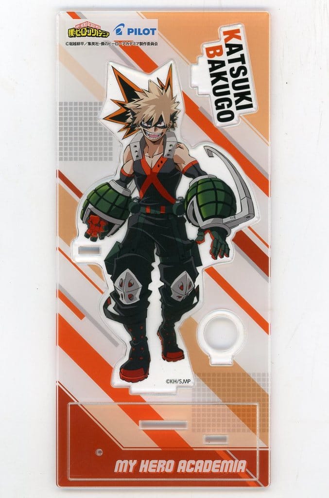 My Hero Academia x PILOT Katsuki Bakugo Acrylic Stand Acrylic Stands [USED]