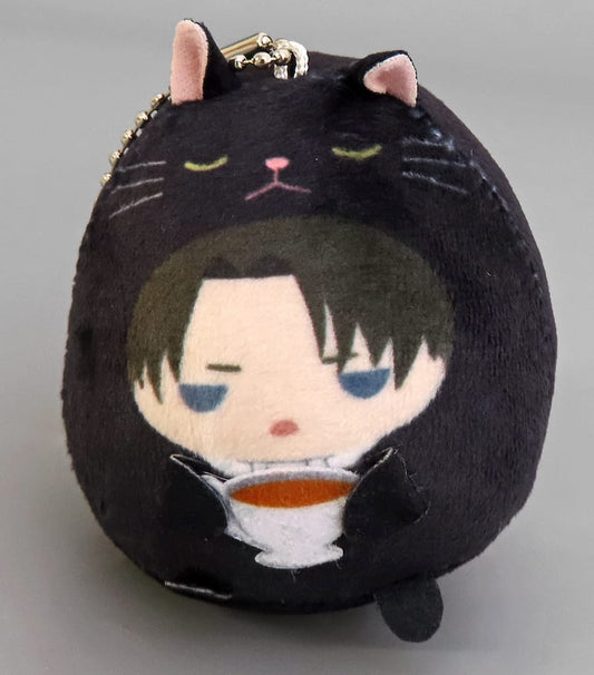 Levi Ackerman with Tea Attack on Titan Tenorins Collection animate Limited Box Purchase Privilege Key Chain [USED]