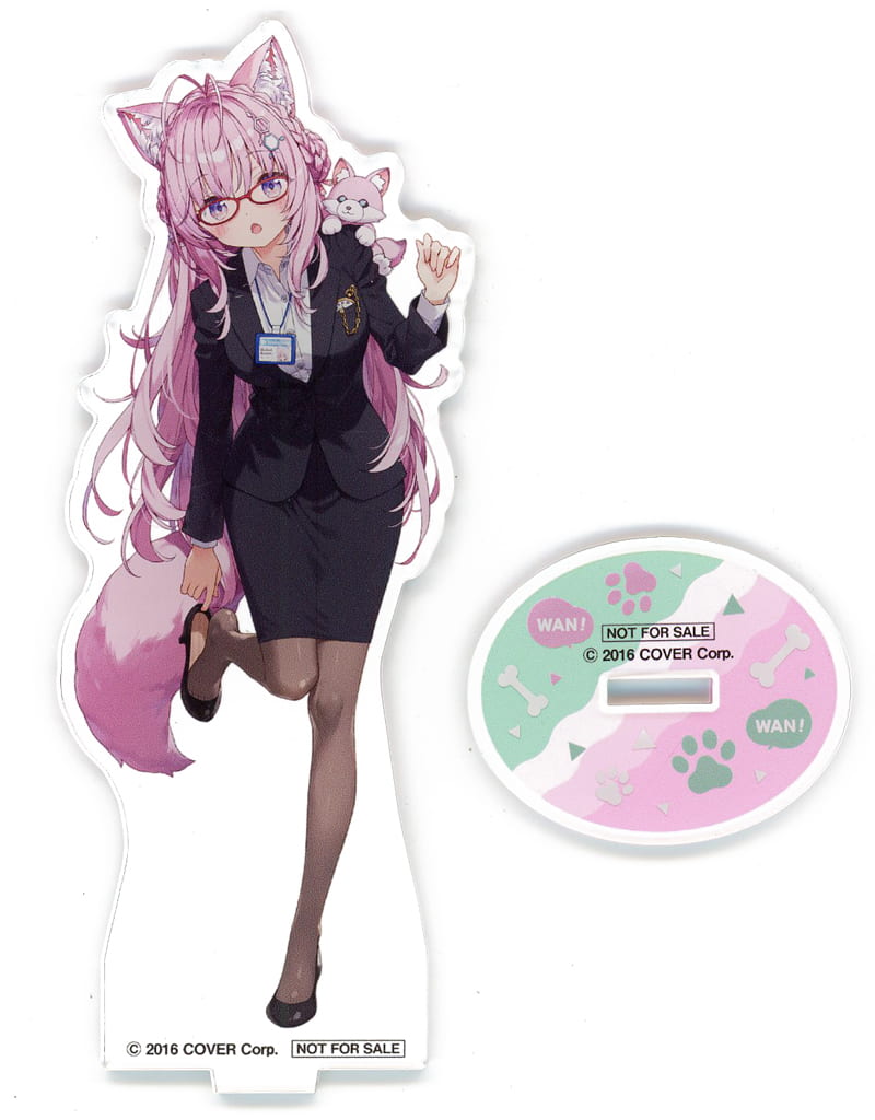 Hakui Koyori VTuber Hololive Original Acrylic Stand WONDA Campaign Wan-Wan-Wonderful! Prize Acrylic Stands [USED]