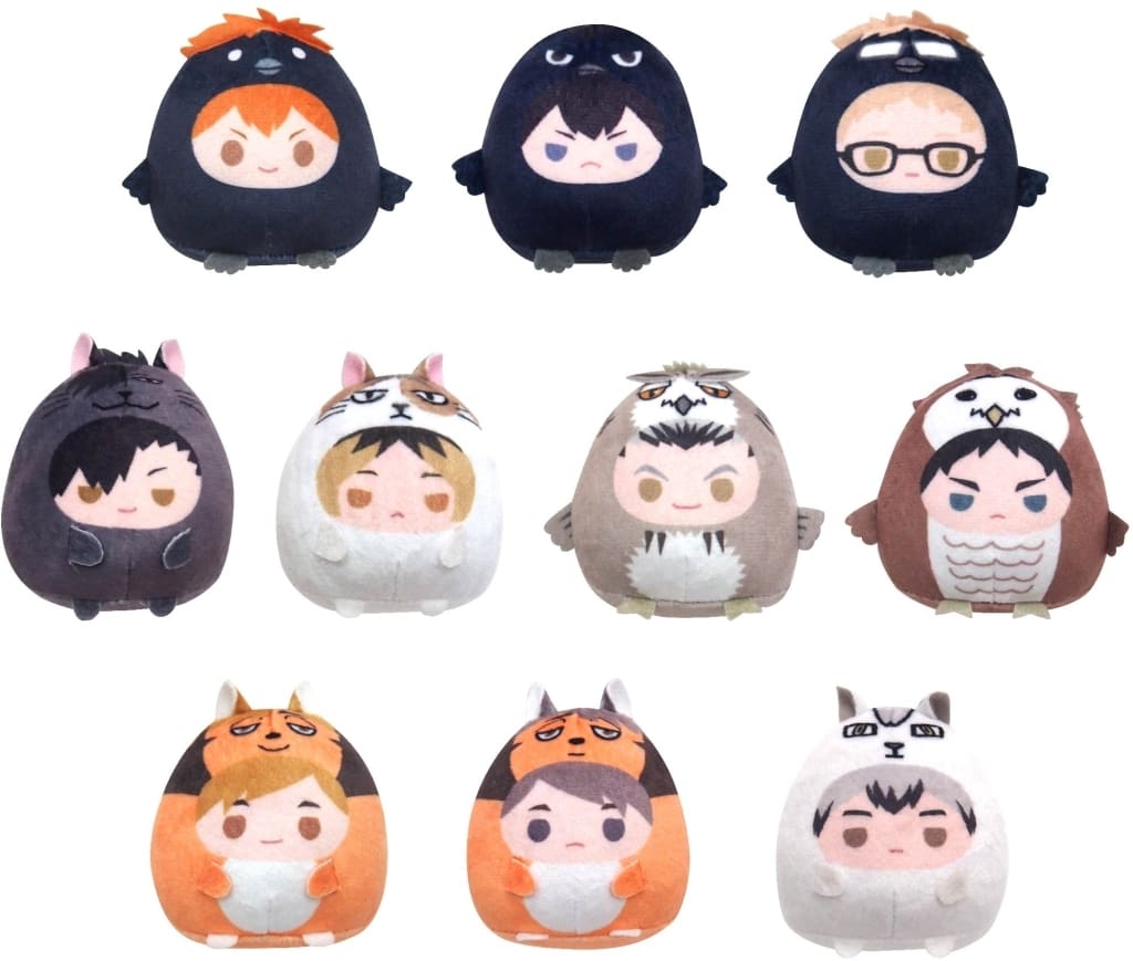 Tobio Kageyama, etc. Haikyu!! Tenorins Collection All 10 Types Set Mascot [USED]