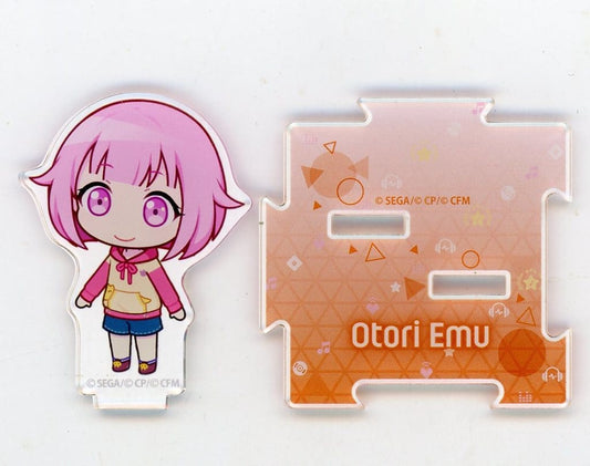 Emu Otori Hatsune Miku: Colorful Stage! Chibi Chara Tsunagaru Acrylic Stand Collection C Acrylic Stands [USED]