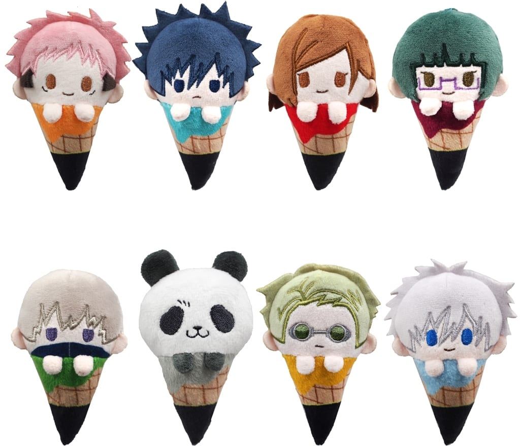 Yuji Itadori, etc. Jujutsu Kaisen Ice Tapinui All 8 Types Set Key Chain [USED]