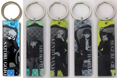 Kento Nanami, etc. Jujutsu Kaisen Metallic Acrylic Keychain Chair:Blue All 5 Types Set Key Chain [USED]