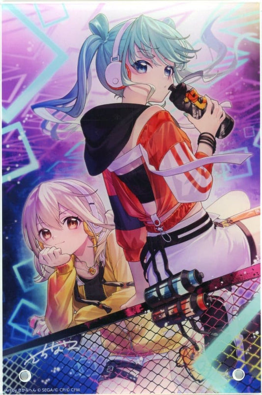 Kohane Azusawa Hatsune Miku Street no Sekai Hatsune Miku: Colorful Stage! Acrylic Panel Creators’ Festa 2024 at Niconico Chokaigi Limited Acrylic Stands [USED]