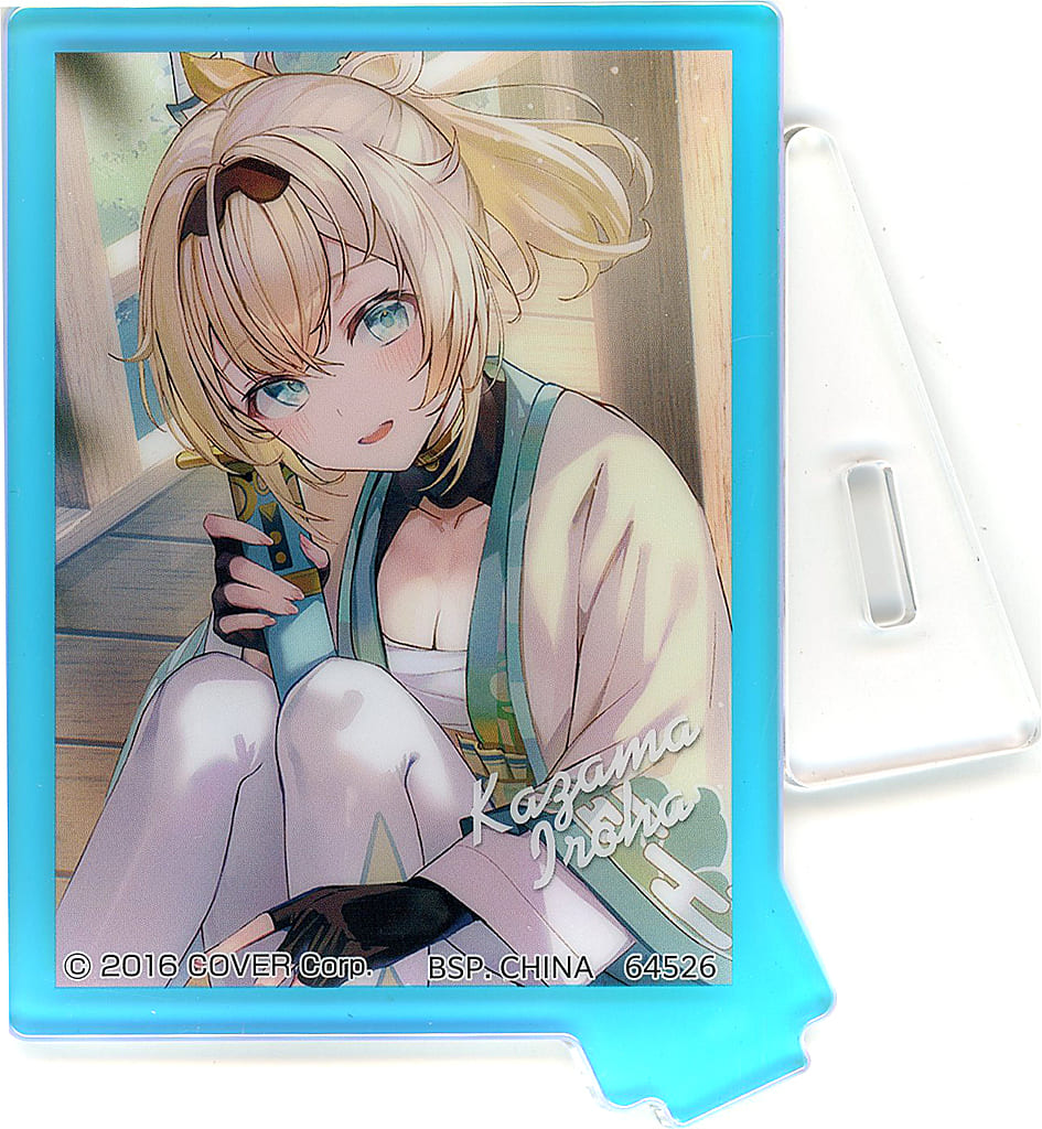 Kazama Iroha VTuber Hololive Ichiban Kuji Aurora Acrylic Stand Art Acrylic Collection Prize A Acrylic Stands [USED]