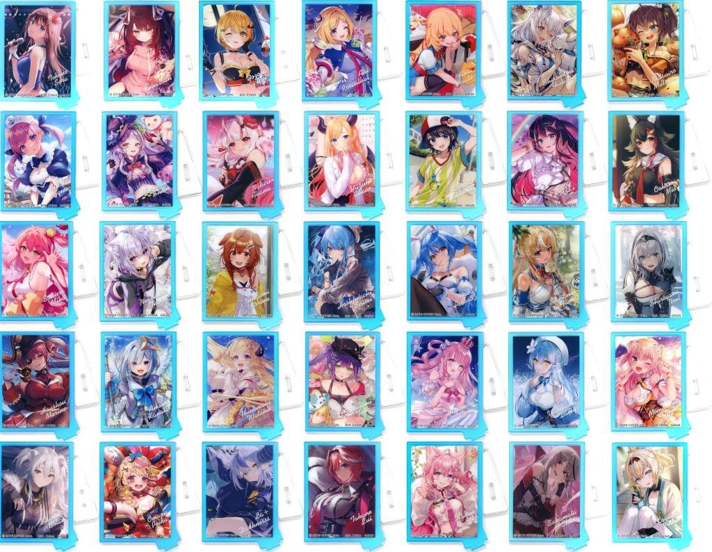Tokino Sora, etc. VTuber Hololive Ichiban Kuji Aurora Acrylic Stand Art Acrylic Collection Prize A All 35 Types Set Acrylic Stands [USED]