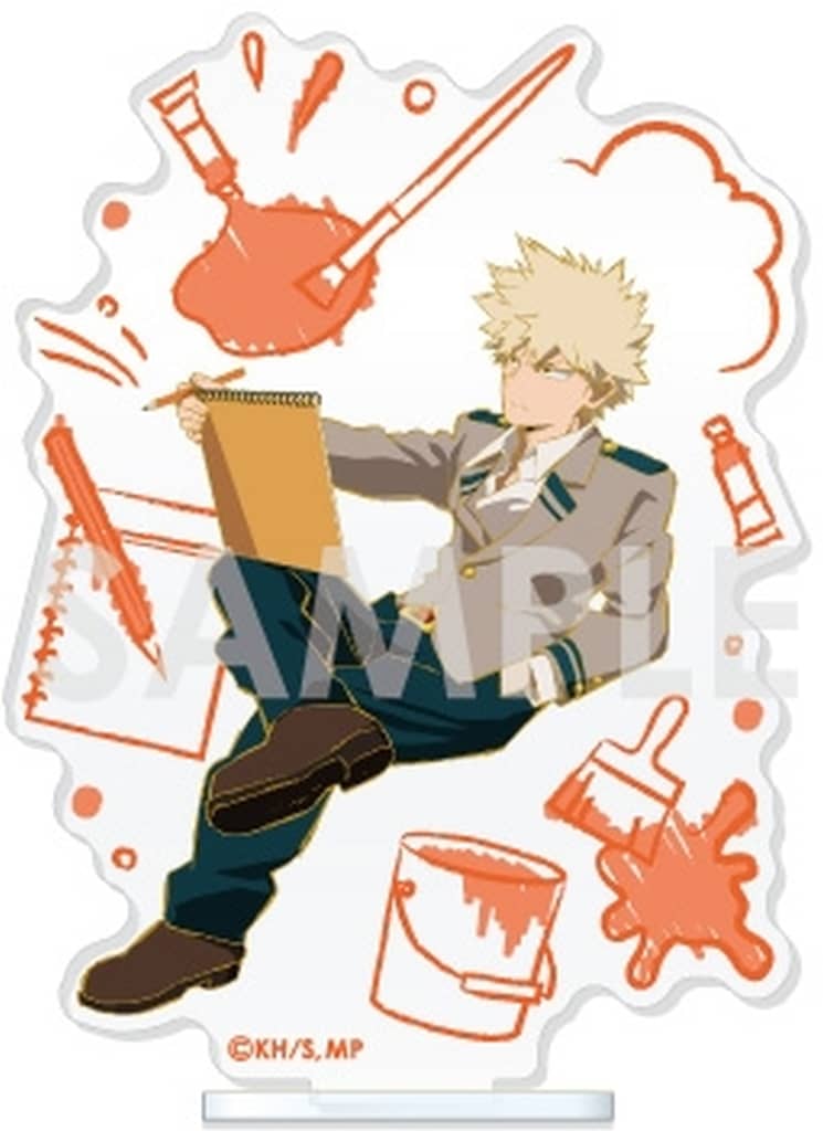 My Hero Academia Katsuki Bakugo B Acrylic Stand Color 2 Acrylic Stands [USED]