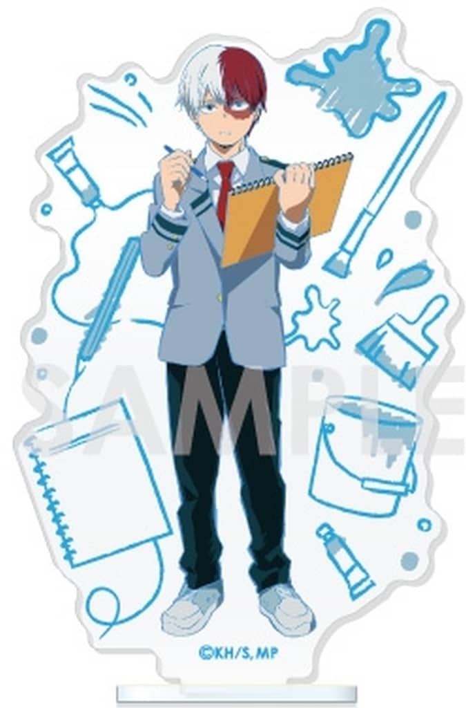 My Hero Academia Shoto Todoroki D Acrylic Stand Color 2 Acrylic Stands [USED]