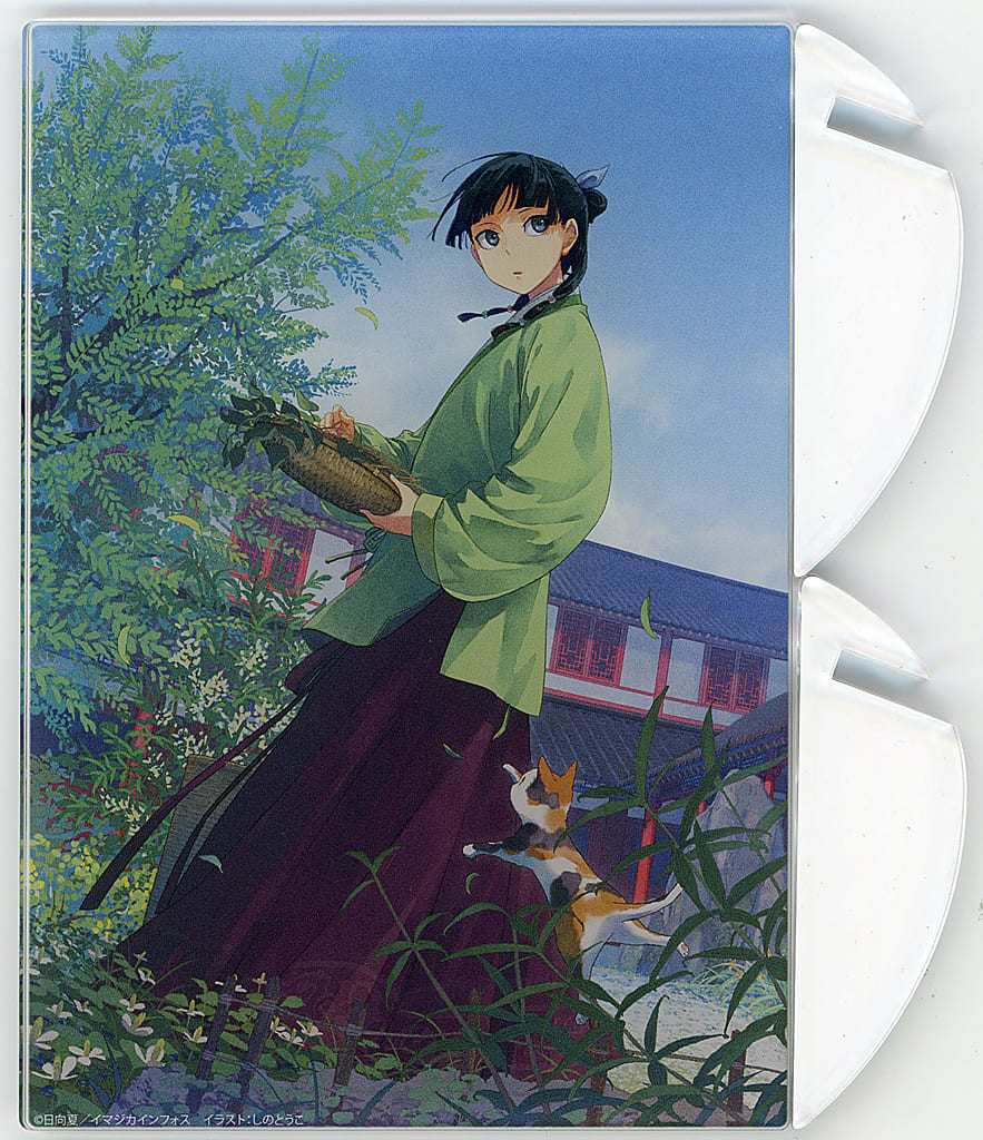 Maomao The Apothecary Diaries Art Book Cover Illustration Acrylic Board JR Tokai Oshi Tabi: The Apothecary Diaries Nara Trip - animate Nara Store & Exhibition Limited Edition Acrylic Stand [USED]