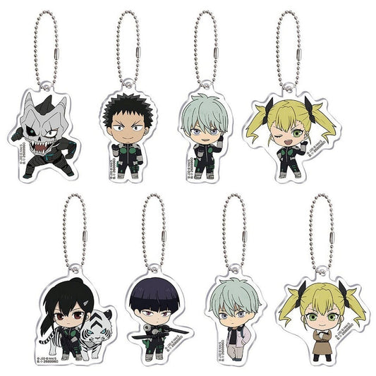 Soshiro Hoshina, etc. Kaiju No. 8 Capsule Acrylic Charm 2 All 8 Types Set Charm [USED]