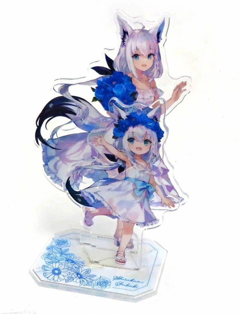 Shirakami Fubuki VTuber Hololive Acrylic Stand Fubumio 5th Anniversary Acrylic Stands [USED]