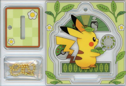 Pikachu Pokemon Acrylic Charm Collection with Stand Cafe Chades Pokemon Center Limited Charm [USED]