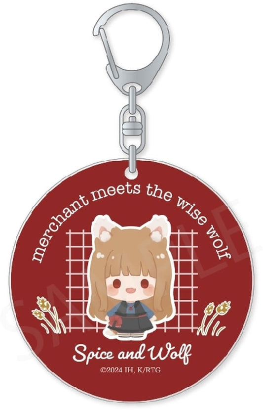 Holo 01 Spice and Wolf Acrylic Key Chain Key Chain [USED]