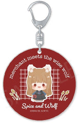Holo 01 Spice and Wolf Acrylic Key Chain Key Chain [USED]