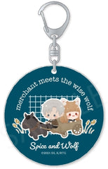 Holo Lawrence 03 Spice and Wolf Acrylic Key Chain Key Chain [USED]
