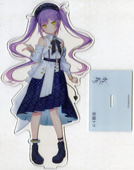 Tokoyami Towa VTuber Hololive Solo Acrylic Stand with Jacket Illustration CD Blue Journey / Mizutamari First Press Limited UNIVERSAL MUSIC STORE Edition Bundled Bonus Acrylic Stands [USED]