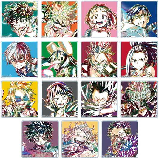 My Hero Academia Izuku Midoriya & Others Ani-Art Vol. 3 Full Body Ver. Trading Acrylic Tile All 15 Types Set Acrylic Stands [USED]