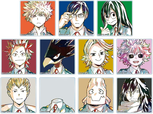 My Hero Academia Katsuki Bakugo & Others Ani-Art Part 4 Vol.2 Trading Acrylic Tile Ver.B All 11 Types Set Acrylic Stands [USED]