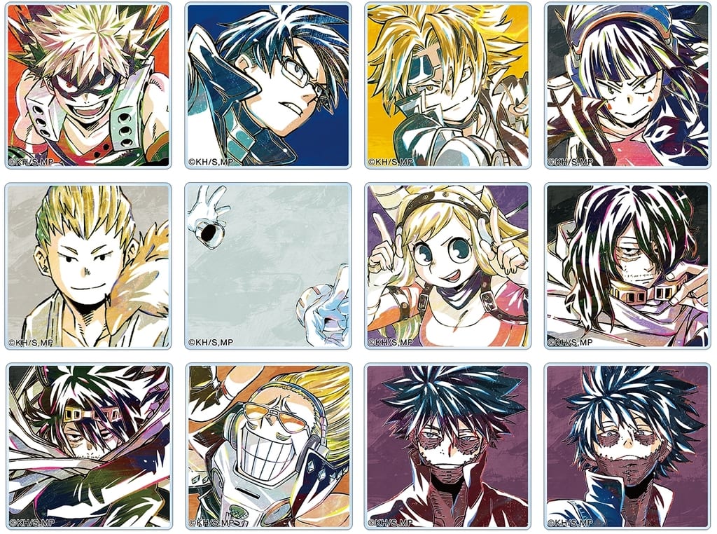 My Hero Academia Katsuki Bakugo & Others Ani-Art Part 5 Trading Acrylic Tile Ver.B All 12 Types Set Acrylic Stands [USED]