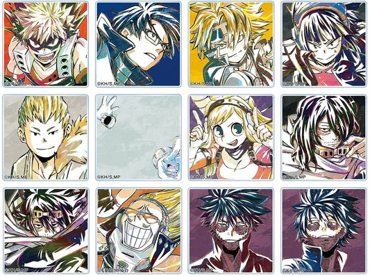 My Hero Academia Katsuki Bakugo & Others Ani-Art Part 5 Trading Acrylic Tile Ver.B All 12 Types Set Acrylic Stands [USED]