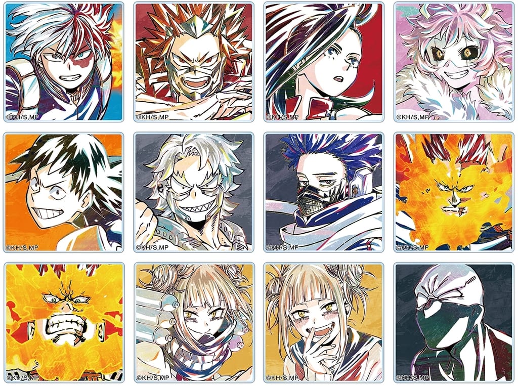 My Hero Academia Shoto Todoroki & Others Ani-Art Part 5 Trading Acrylic Tile Ver.C All 12 Types Set Acrylic Stands [USED]