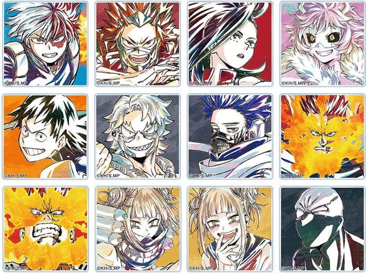 My Hero Academia Shoto Todoroki & Others Ani-Art Part 5 Trading Acrylic Tile Ver.C All 12 Types Set Acrylic Stands [USED]