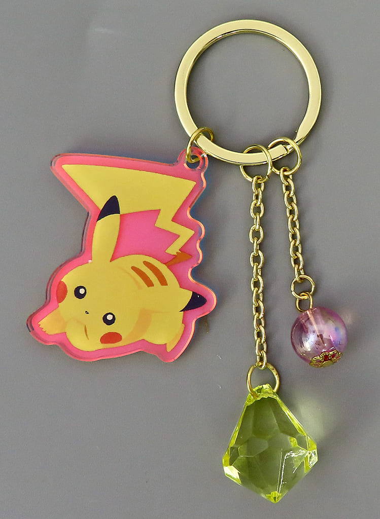 Pikachu Pokemon Keychain Teracute Pokemon Center Limited Key Chain [USED]