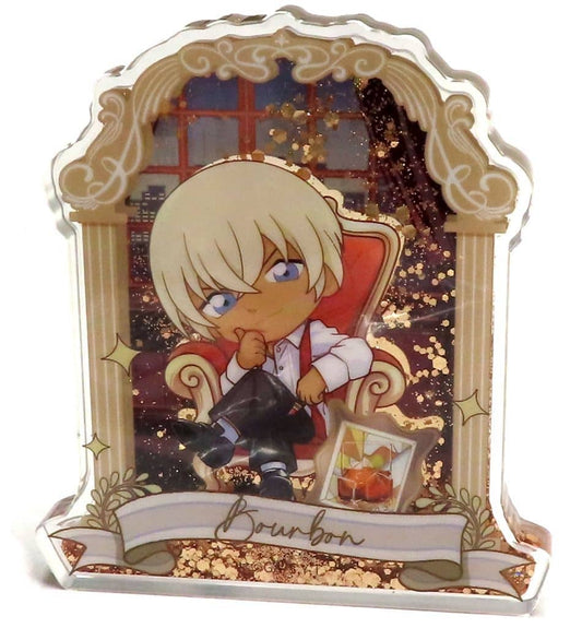 Bourbon Detective Conan Little Artist Series Sand Flow Stand IPSTAR Collaboration Cafe China Exclusive Acrylic Stand [USED]