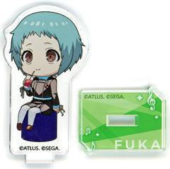 Persona 3 Reload Fuka Yamagishi Mini Acrylic Stand Persona 3 Reload & Persona 5 Tactica Karaoke Manekineko Exclusive Acrylic Stands [USED]