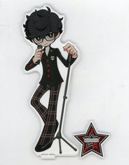 Persona 5 Tactica Protagonist Acrylic Stand Persona 3 Reload & Persona 5 Tactica Karaoke Manekineko Exclusive Acrylic Stands [USED]