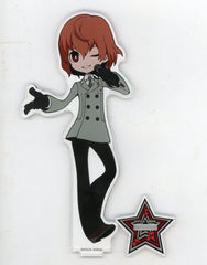 Persona 5 Tactica Goro Akechi Acrylic Stand Persona 3 Reload & Persona 5 Tactica Karaoke Manekineko Exclusive Acrylic Stands [USED]