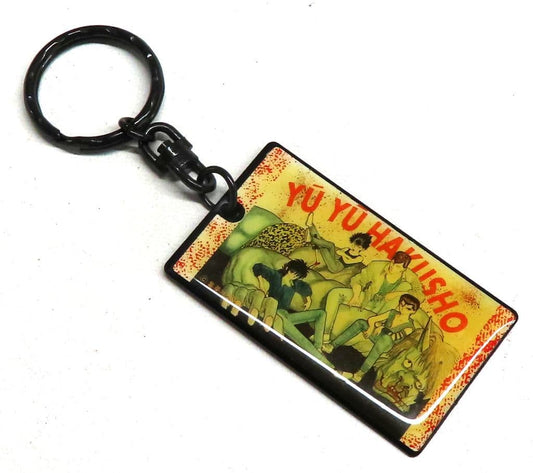 Yusuke Urameshi, etc. Yu Yu Hakusho Key Chain Weekly Shonen Jump Prizes Key Chain [USED]