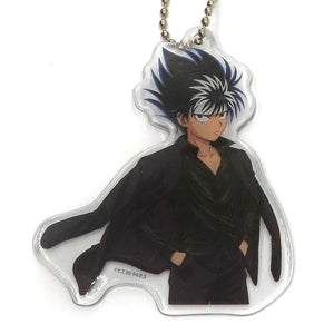 Hiei 25th Anniversary Illustration Yu Yu Hakusho Yawaraka Clear Mascot Adores Limited Key Chain [USED]