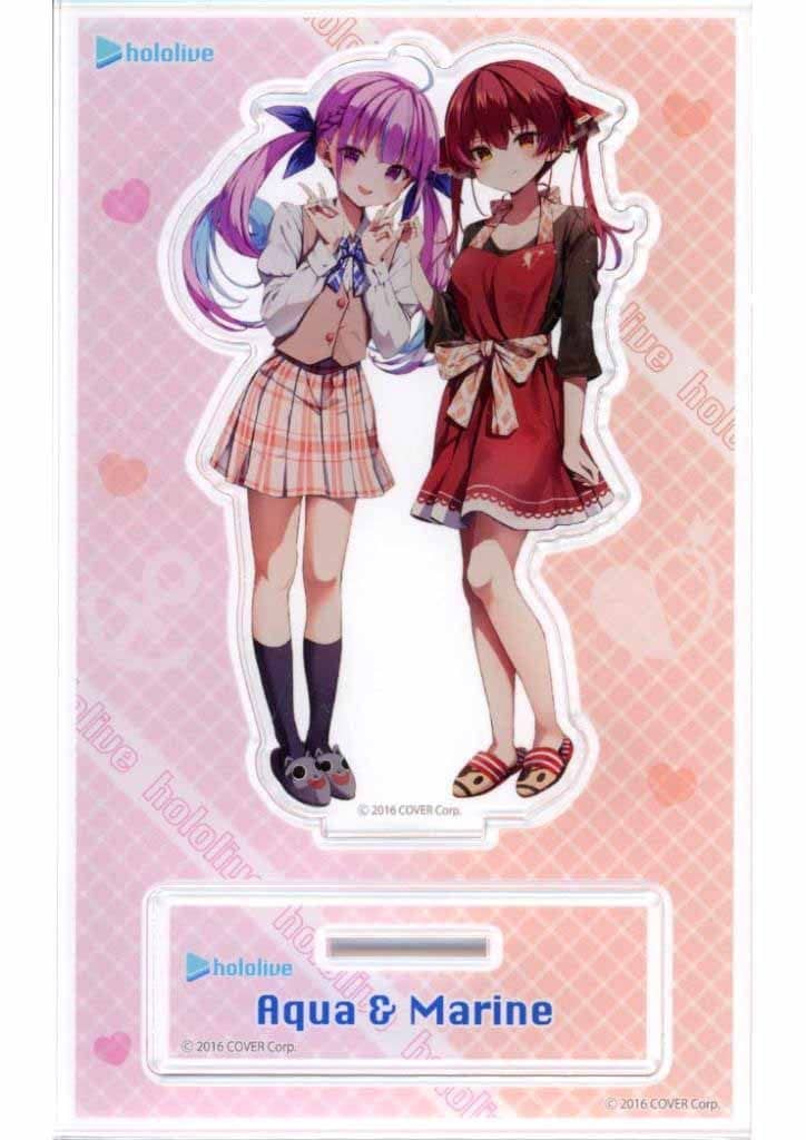 Minato Aqua Houshou Marine Uniform with Apron VTuber Hololive Acrylic Stand Molly Online Vol.16 Limited Acrylic Stands [USED]