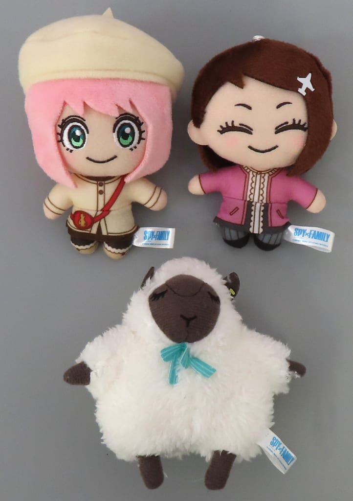 Becky Blackbell, etc. SPY x FAMILY Mascot Vol.2 EX All 3 Types Set Key Chain [USED]