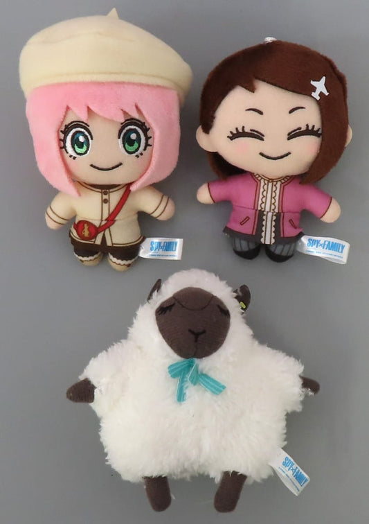 Becky Blackbell, etc. SPY x FAMILY Mascot Vol.2 EX All 3 Types Set Key Chain [USED]