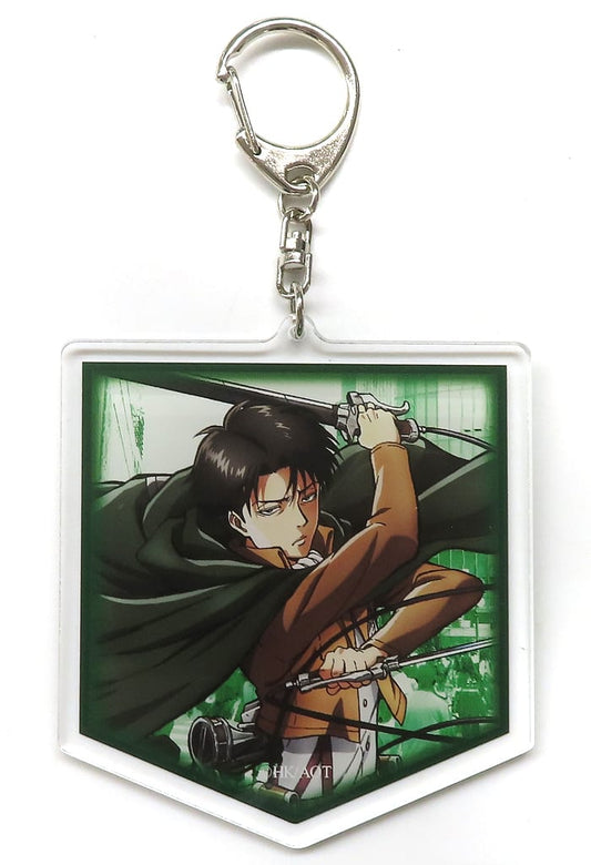 Levi Ackerman Attack on Titan Acrylic Key Chain Key Chain [USED]